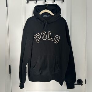 Polo Ralph Lauren Black Hoodie Men’s Size Large